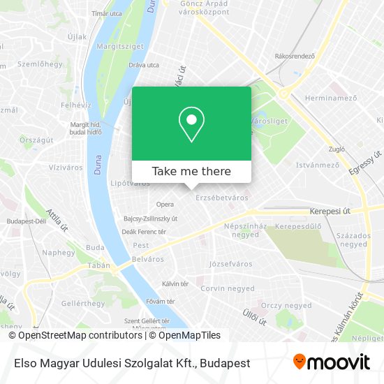 Elso Magyar Udulesi Szolgalat Kft. map