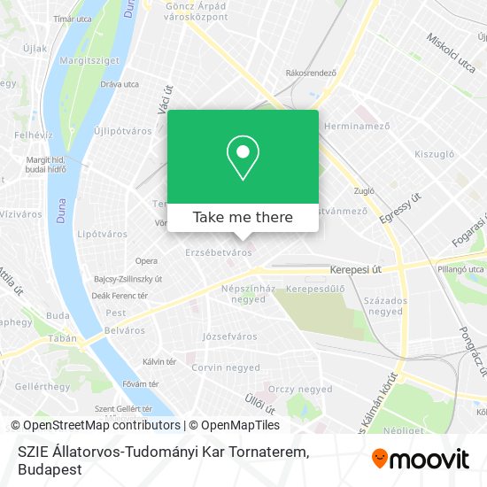 SZIE Állatorvos-Tudományi Kar Tornaterem map