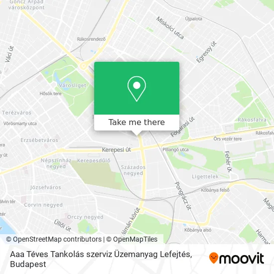 Aaa Téves Tankolás szerviz Üzemanyag Lefejtés map