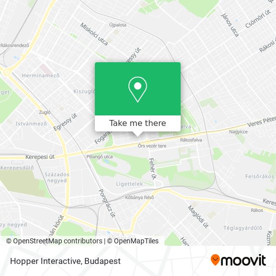 Hopper Interactive map