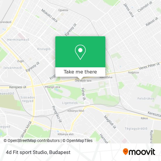 4d Fit sport Studio map