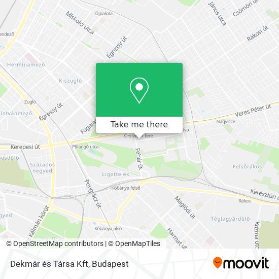 Dekmár és Társa Kft map