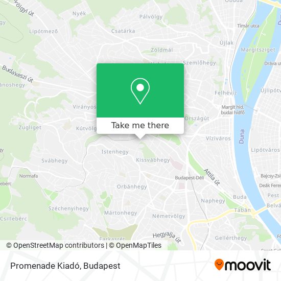 Promenade Kiadó map