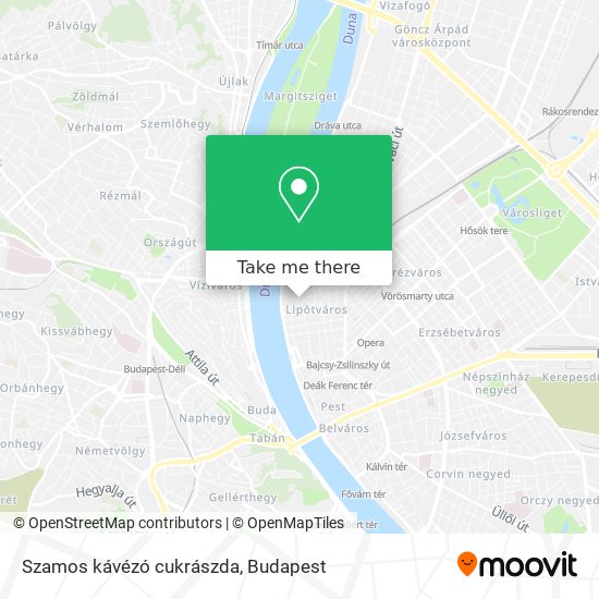 Szamos kávézó cukrászda map