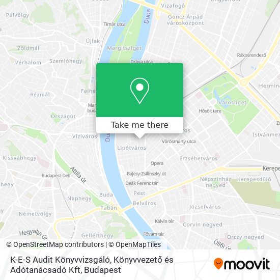 K-E-S Audit Könyvvizsgáló, Könyvvezető és Adótanácsadó Kft map