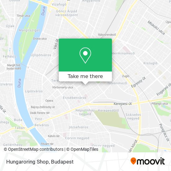 Hungaroring Shop map