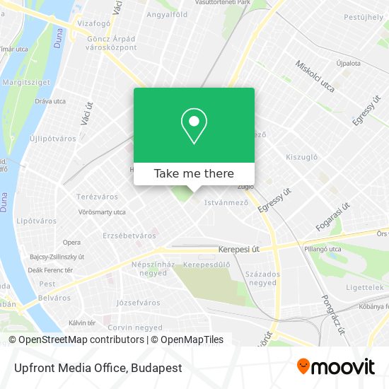 Upfront Media Office map