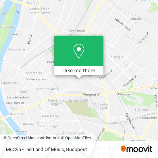 Muzzia -The Land Of Music map