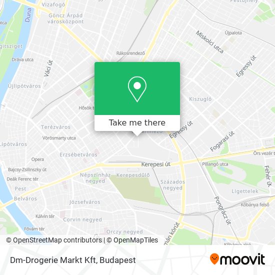 Dm-Drogerie Markt Kft map