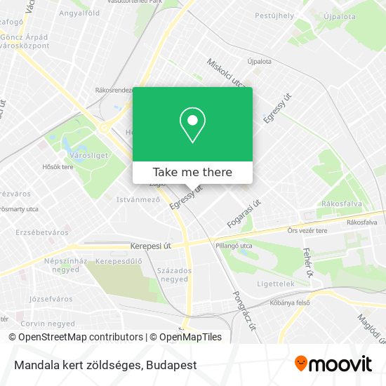 Mandala kert zöldséges map