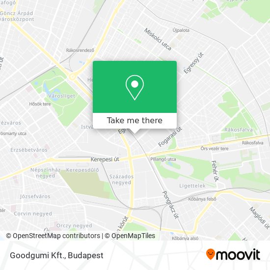 Goodgumi Kft. map