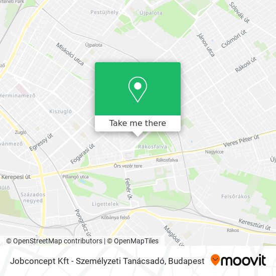 Jobconcept Kft - Személyzeti Tanácsadó map