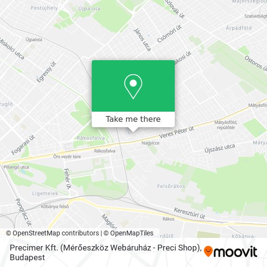 Precimer Kft. (Mérőeszköz Webáruház - Preci Shop) map