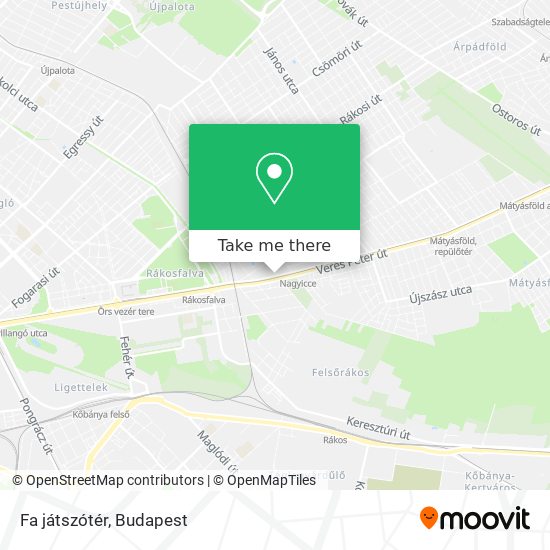 Fa játszótér map