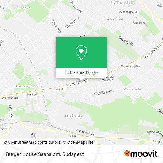 Burger House Sashalom map