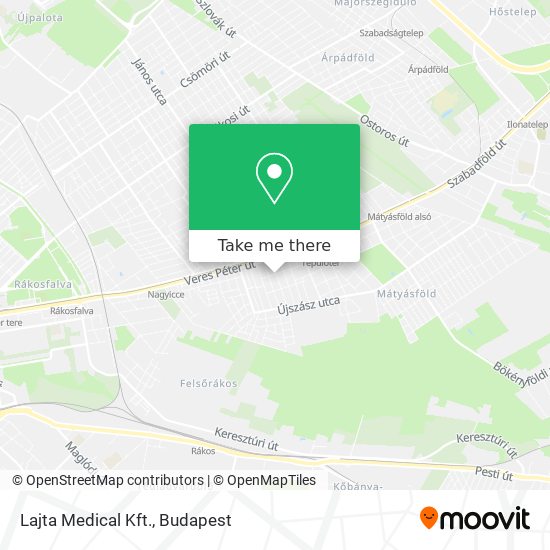Lajta Medical Kft. map
