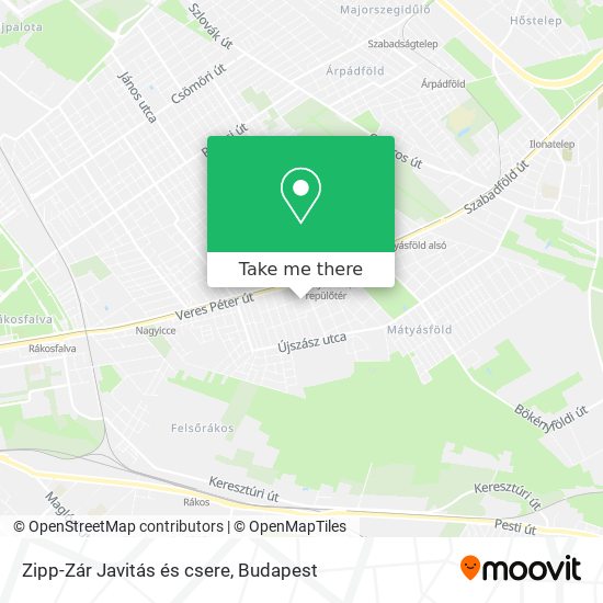 Zipp-Zár Javitás és csere map