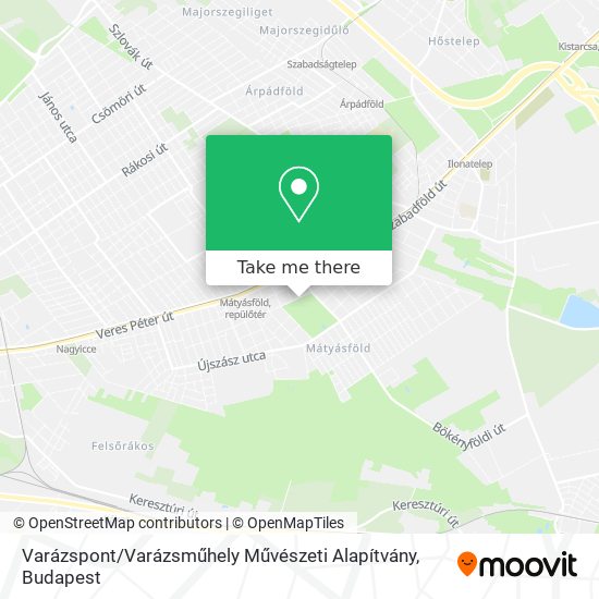 Varázspont / Varázsműhely Művészeti Alapítvány map