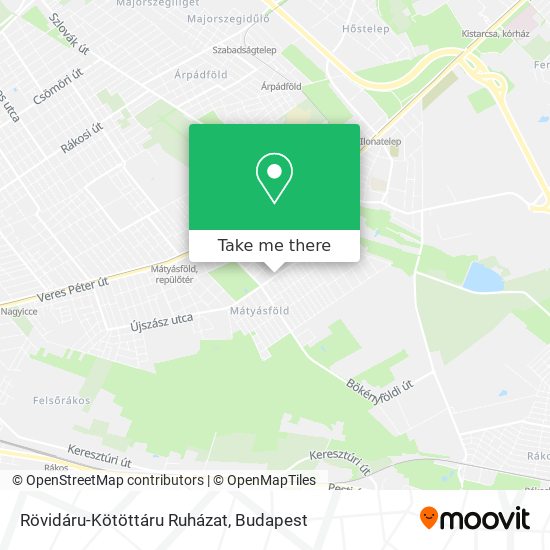 Rövidáru-Kötöttáru Ruházat map