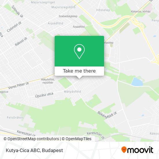 Kutya-Cica ABC map