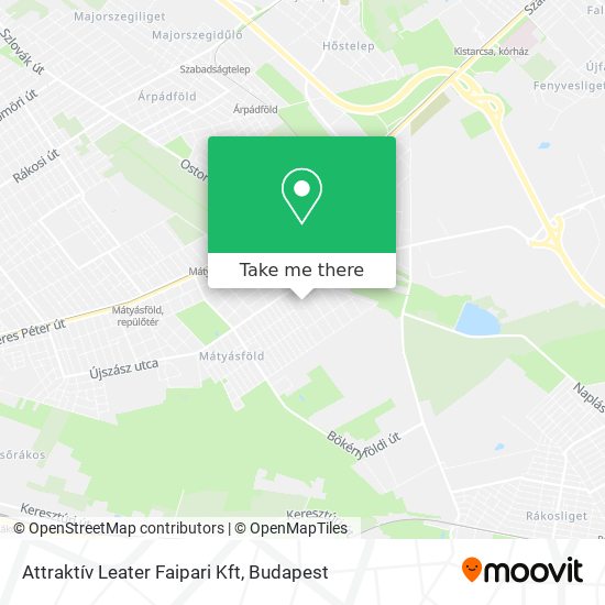 Attraktív Leater Faipari Kft map