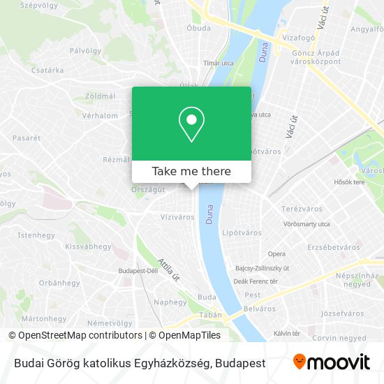 Budai Görög katolikus Egyházközség map