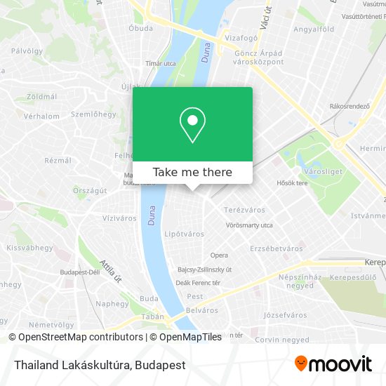 Thailand Lakáskultúra map