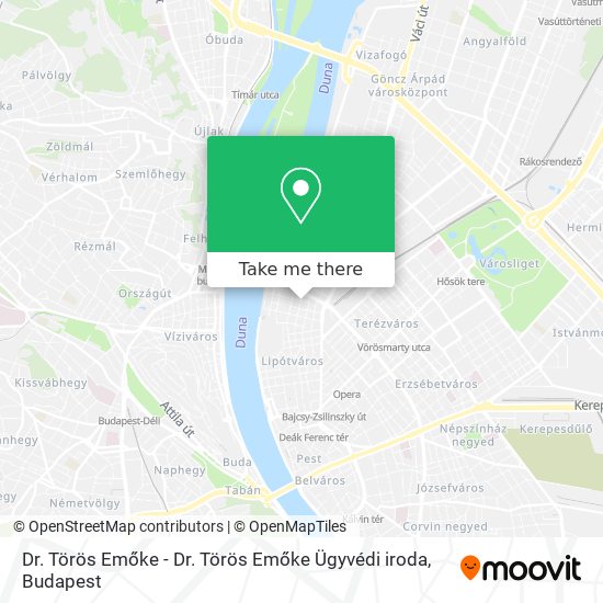 Dr. Törös Emőke - Dr. Törös Emőke Ügyvédi iroda map