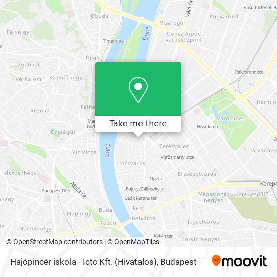 Hajópincér iskola - Ictc Kft. (Hivatalos) map