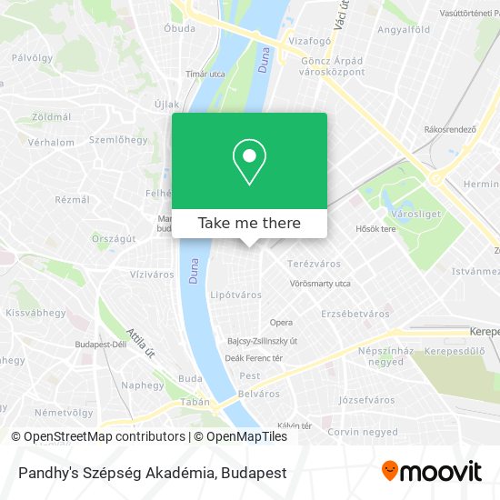 Pandhy's Szépség Akadémia map