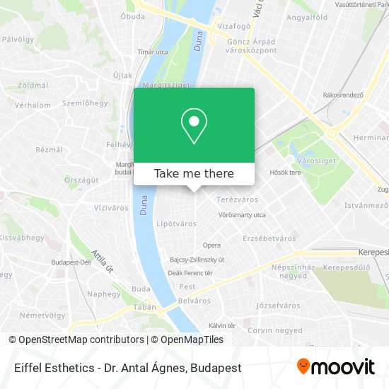 Eiffel Esthetics - Dr. Antal Ágnes map