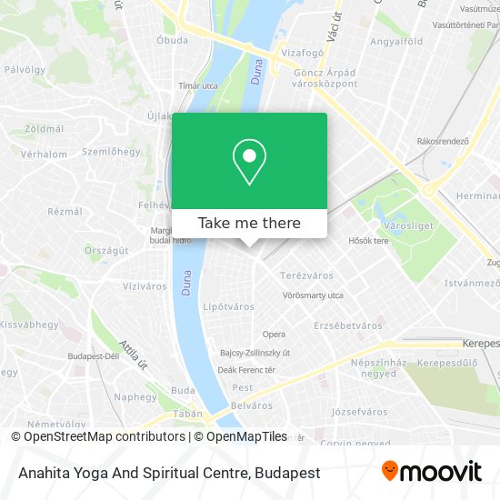 Anahita Yoga And Spiritual Centre map