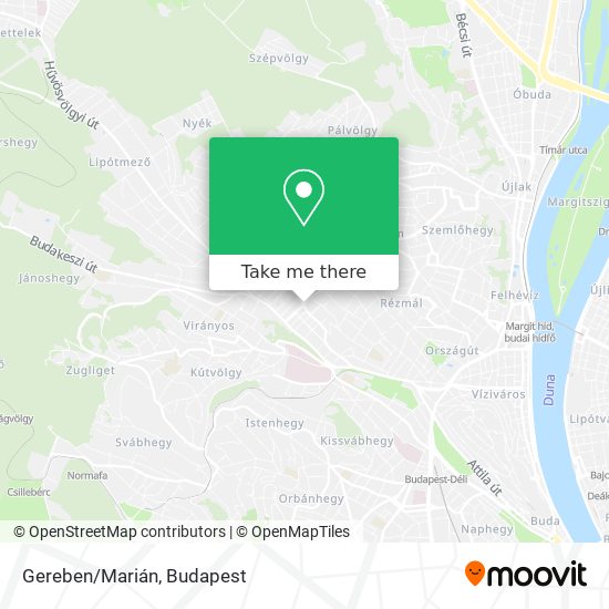 Gereben/Marián map