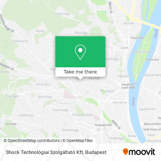 Shock Technológiai Szolgáltató Kft map