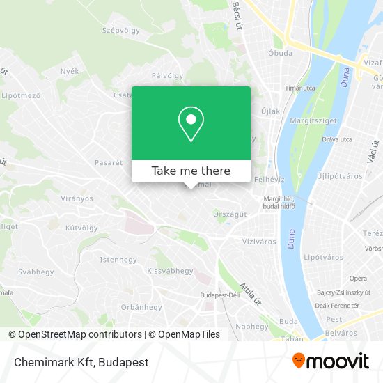 Chemimark Kft map