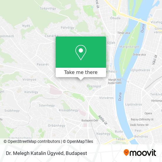 Dr. Melegh Katalin Ügyvéd map