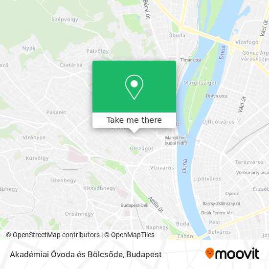 Akadémiai Óvoda és Bölcsőde map