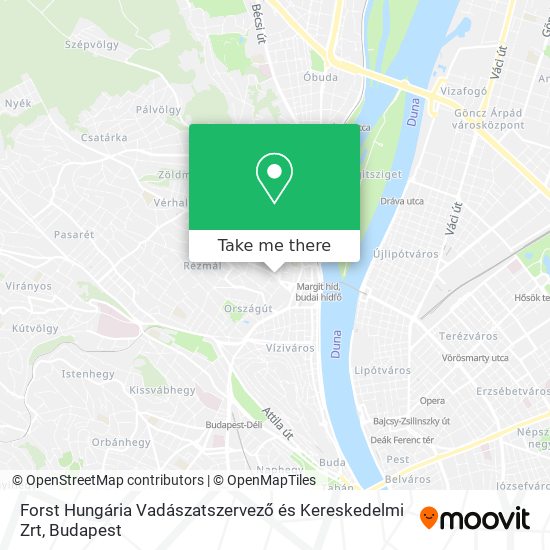 Forst Hungária Vadászatszervező és Kereskedelmi Zrt map