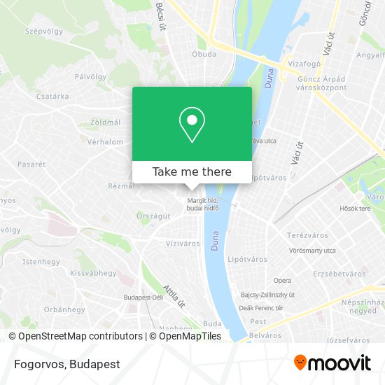 Fogorvos map