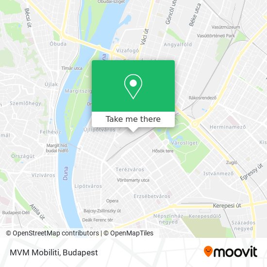 MVM Mobiliti map