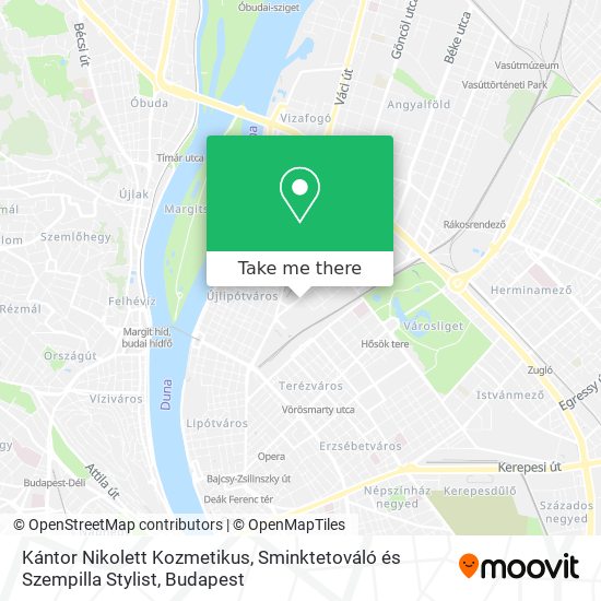 Kántor Nikolett Kozmetikus, Sminktetováló és Szempilla Stylist map