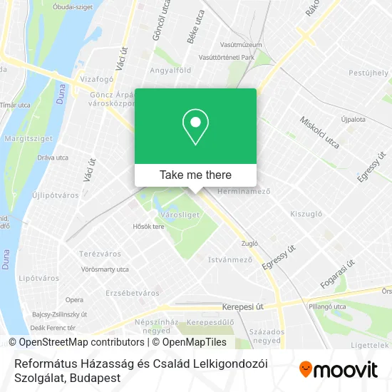 Református Házasság és Család Lelkigondozói Szolgálat map