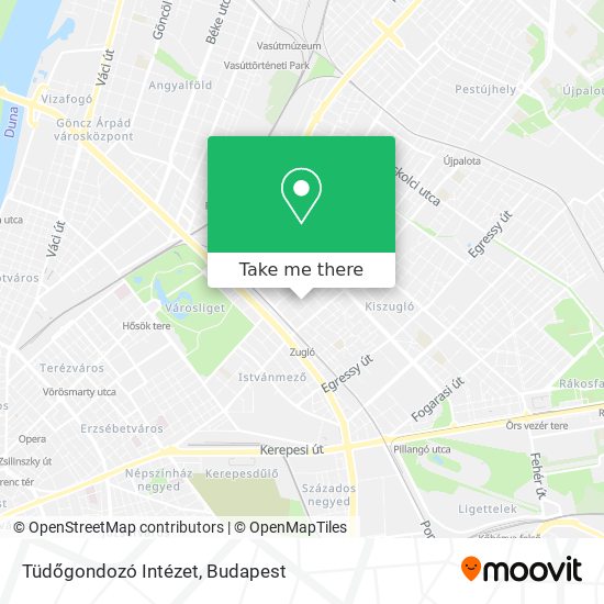 Tüdőgondozó Intézet map