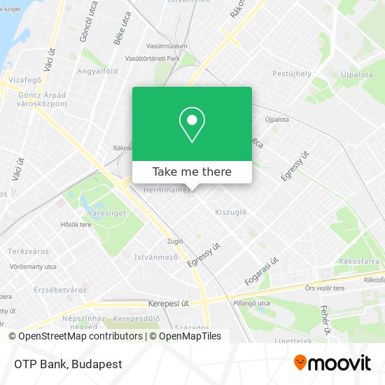 OTP Bank map