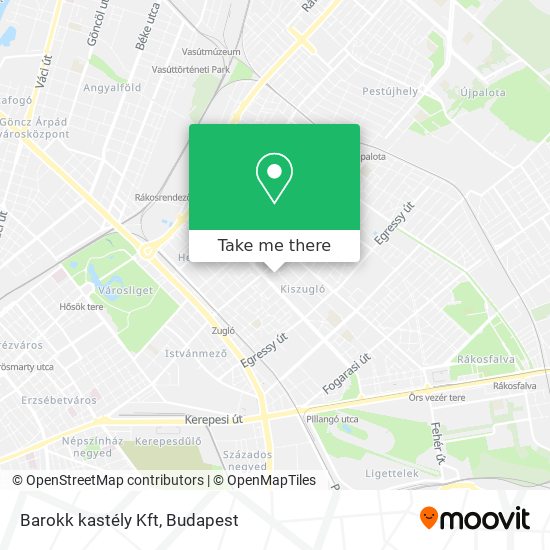 Barokk kastély Kft map