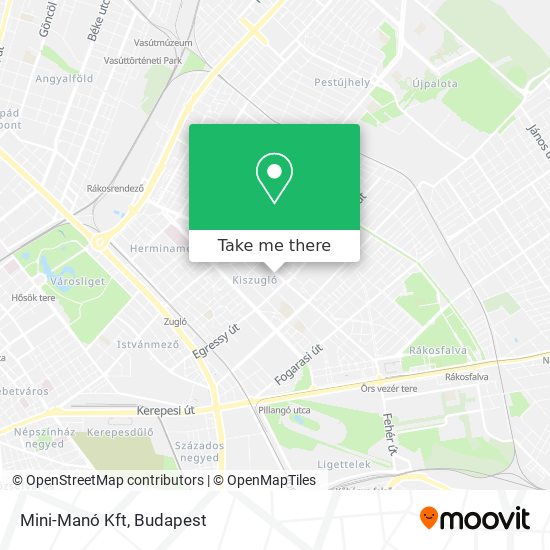 Mini-Manó Kft map