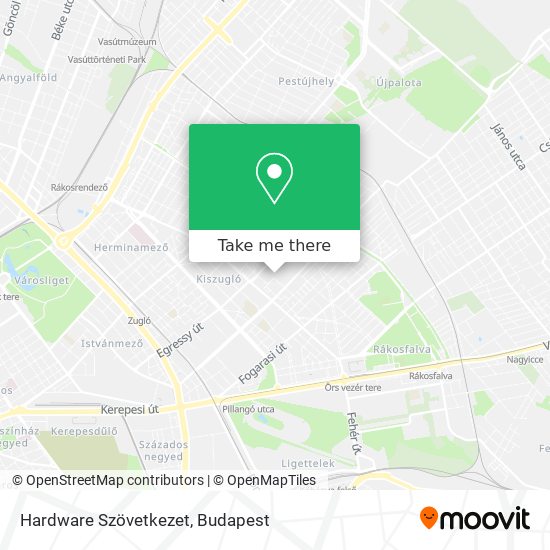 Hardware Szövetkezet map