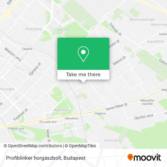 Profiblinker horgászbolt map