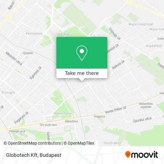 Globotech Kft map