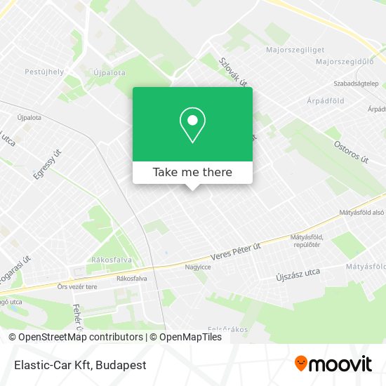 Elastic-Car Kft map